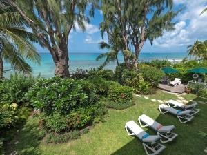 View of the Caribbean Sea on the Platinum Coast of Barbados from La Paloma Beach Villa